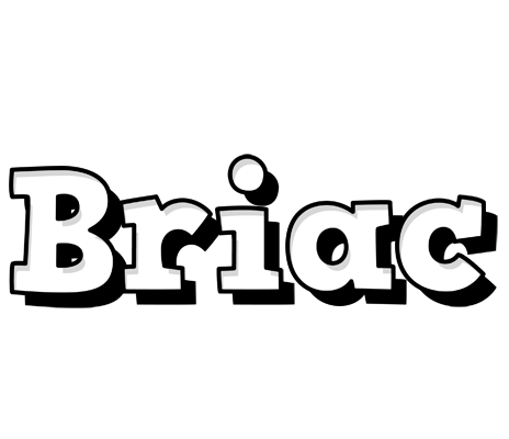 Briac snowing logo