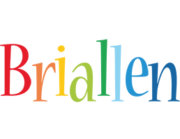 Briallen birthday logo