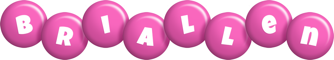 Briallen candy-pink logo