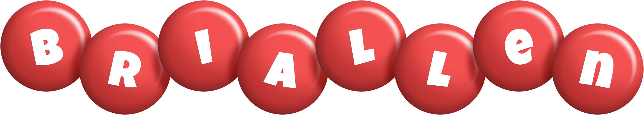 Briallen candy-red logo