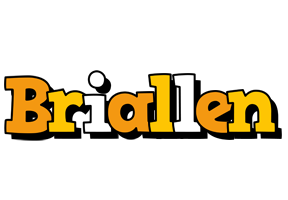 Briallen cartoon logo