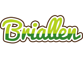 Briallen golfing logo