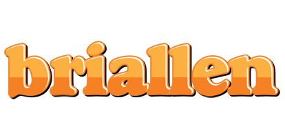 Briallen orange logo