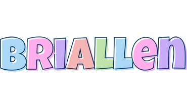 Briallen pastel logo