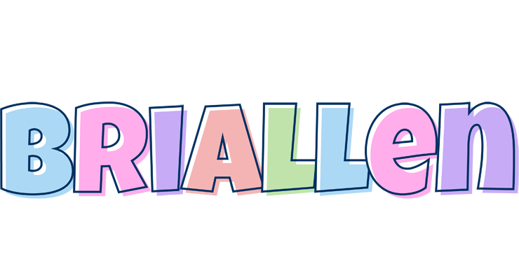 Briallen pastel logo