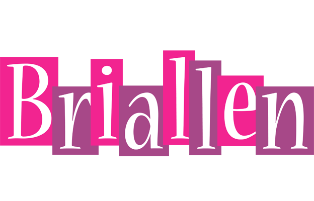 Briallen whine logo