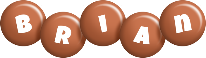 Brian candy-brown logo