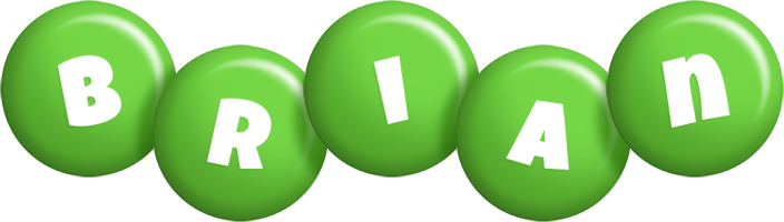 Brian candy-green logo