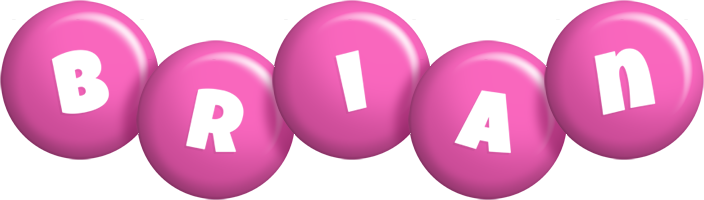 Brian candy-pink logo