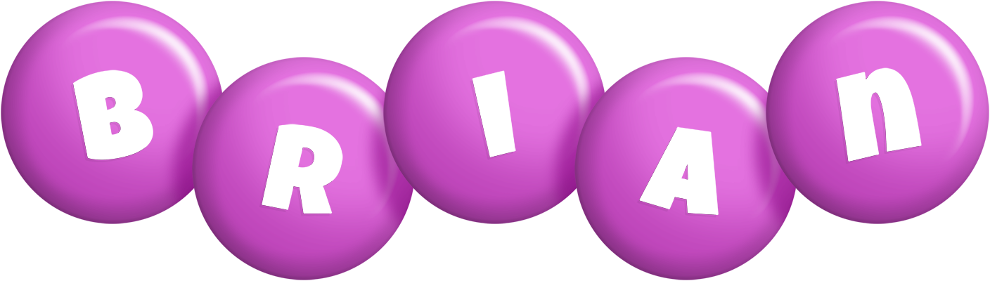 Brian candy-purple logo