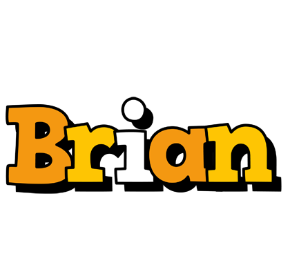 Brian cartoon logo