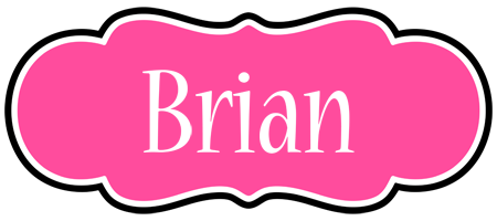Brian invitation logo