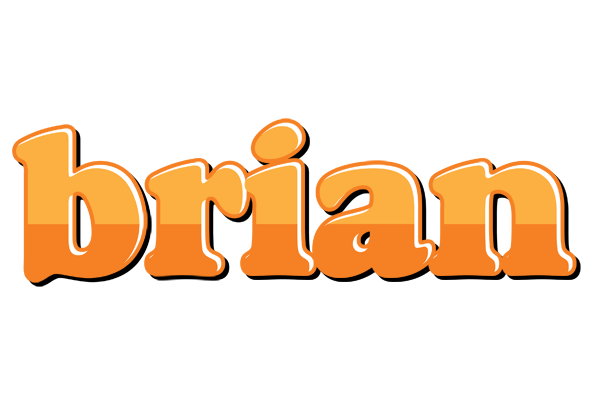 Brian orange logo