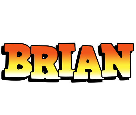 Brian sunset logo