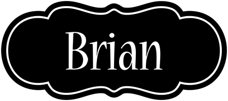 Brian welcome logo