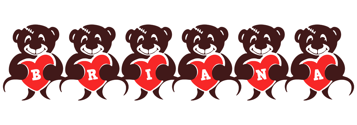 Briana bear logo