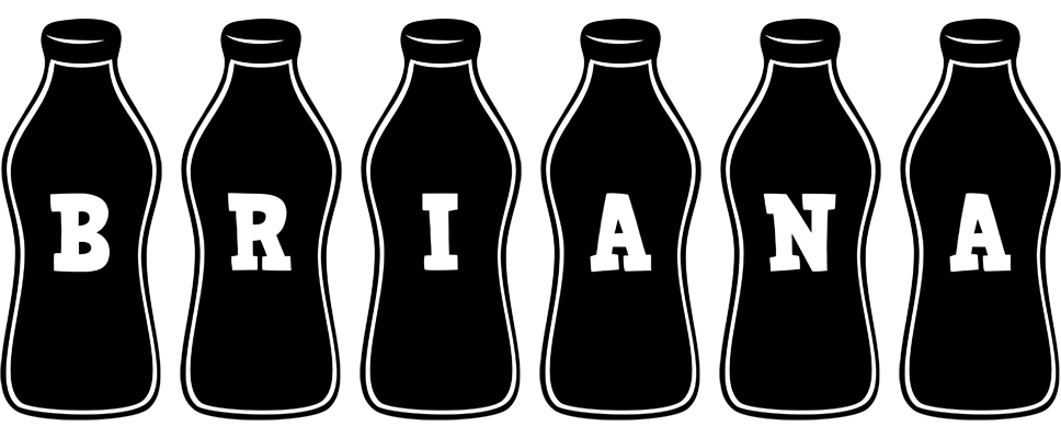 Briana bottle logo