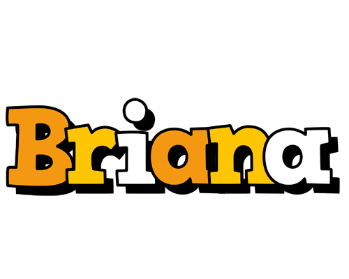 Briana cartoon logo