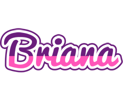 Briana cheerful logo