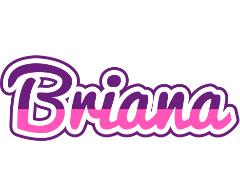 Briana cheerful logo