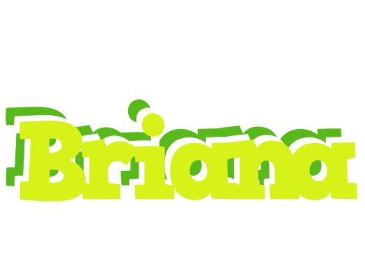 Briana citrus logo
