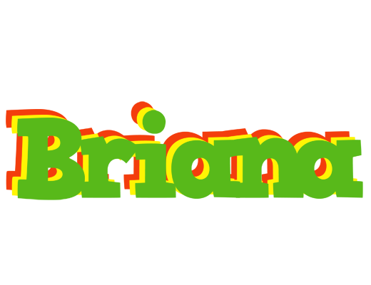 Briana crocodile logo