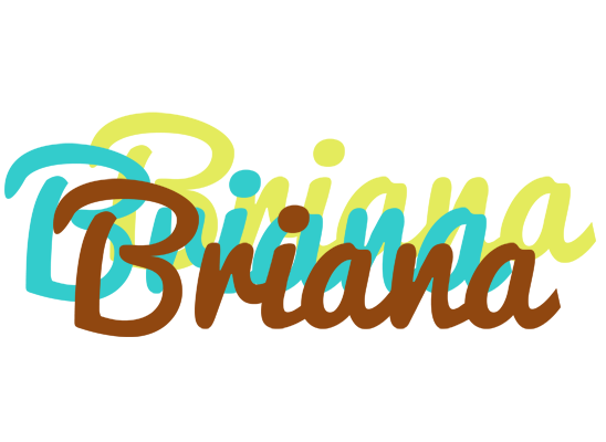 Briana cupcake logo