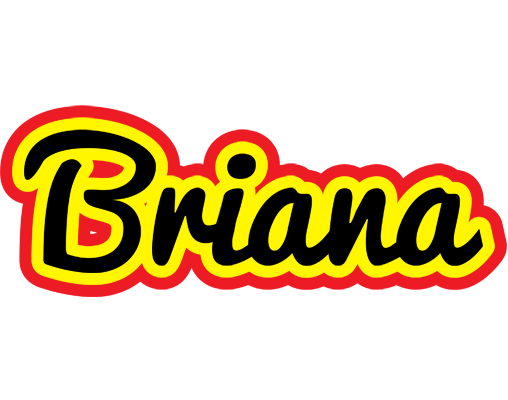 Briana flaming logo
