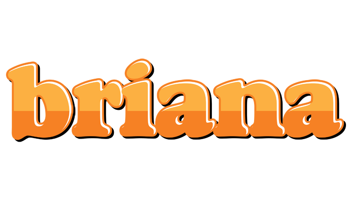 Briana orange logo