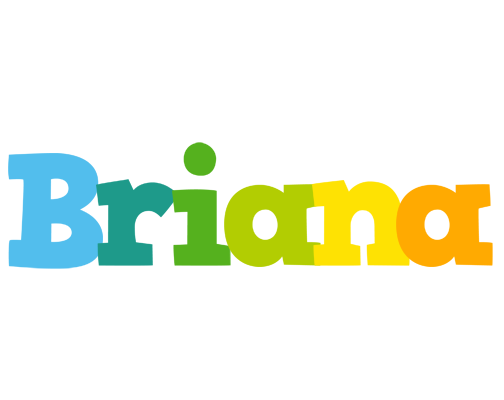Briana rainbows logo