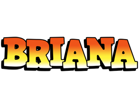 Briana sunset logo