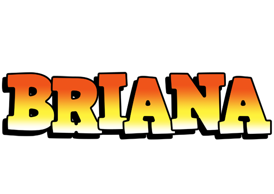 Briana sunset logo
