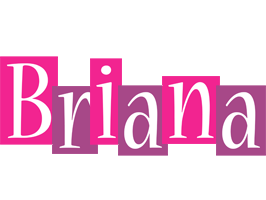 Briana whine logo