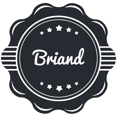 Briand badge logo
