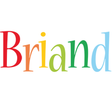Briand birthday logo