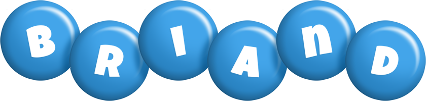 Briand candy-blue logo