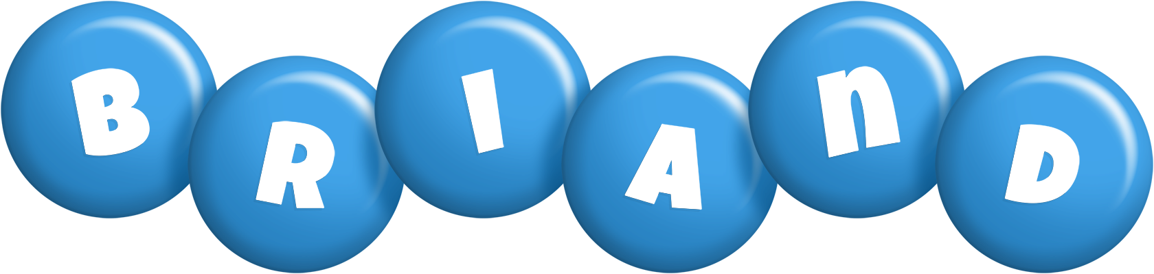 Briand candy-blue logo