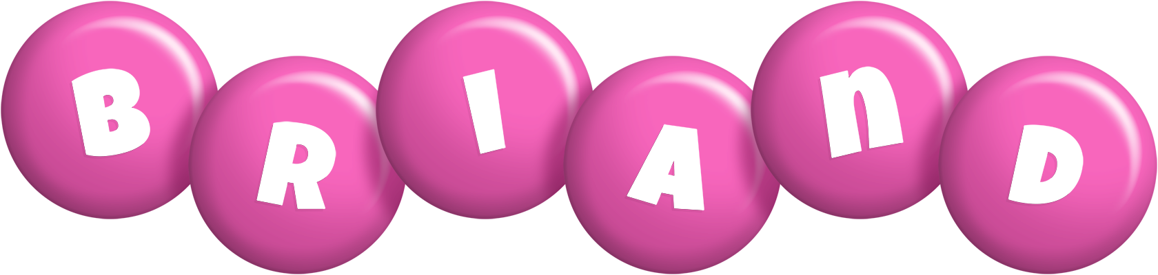 Briand candy-pink logo
