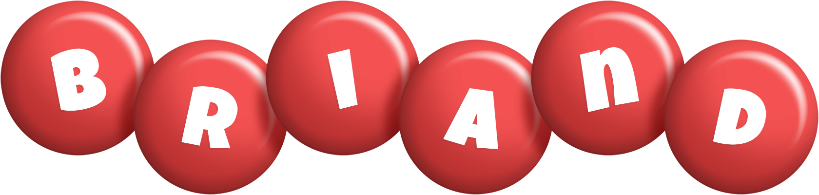 Briand candy-red logo