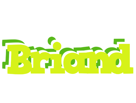 Briand citrus logo