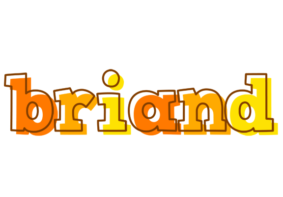 Briand desert logo