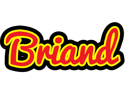 Briand fireman logo