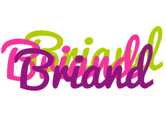 Briand flowers logo