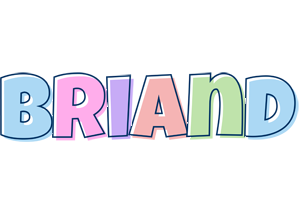 Briand pastel logo