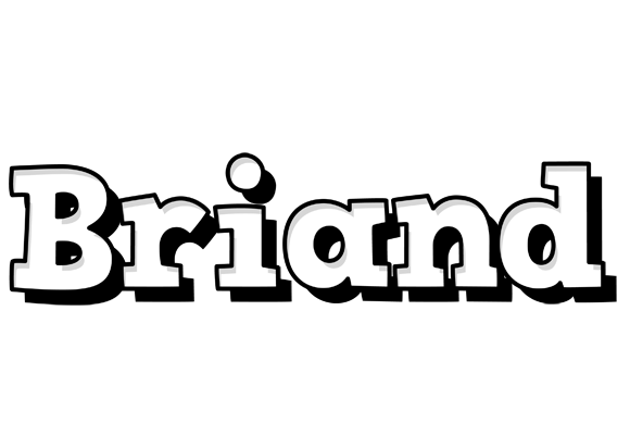 Briand snowing logo