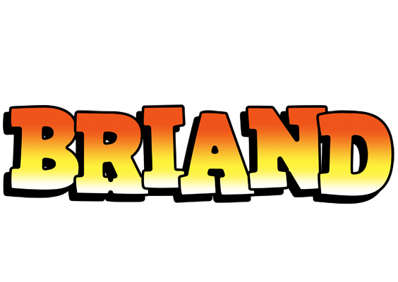 Briand sunset logo