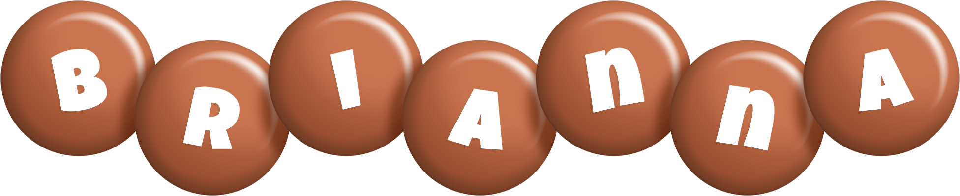 Brianna candy-brown logo