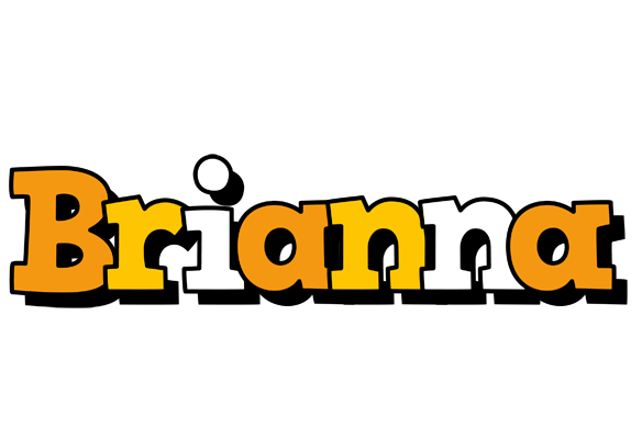 Brianna cartoon logo