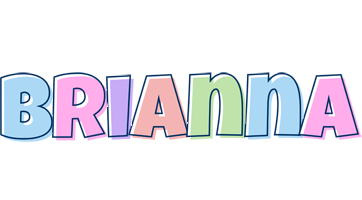 Brianna pastel logo