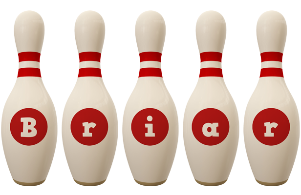 Briar bowling-pin logo